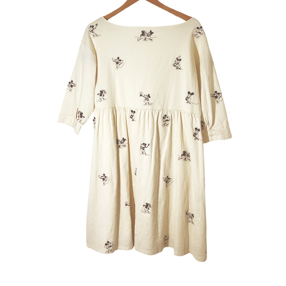 Disney Parks DressNoir Collection Embroidered Cotton Size L